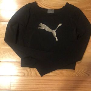 puma brand backless women’s athletic shirt